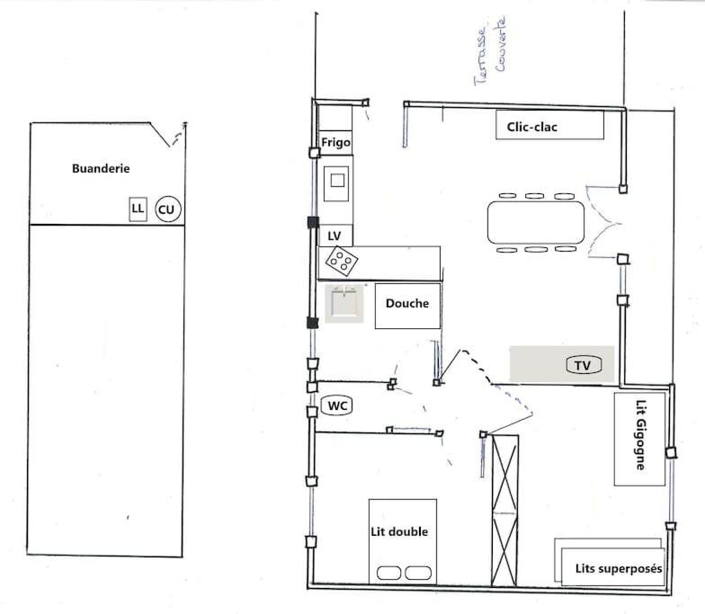 La Petite Landaise Villa Сангине Екстериор снимка